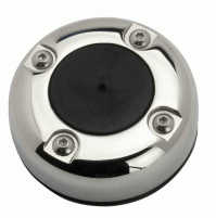STANDARD VERTICAL CABLE ENTRY - Cable Gland with cover in high polished S.S. / wire size 2-15 mm / up to 34 mm (1.38") connector - CG30SS - Seaview